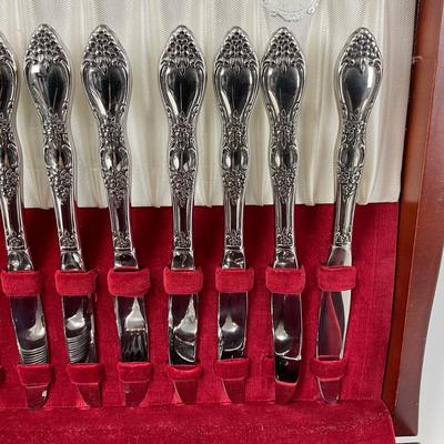 -197- COLLECTIBLE | Assorted Set Of Silver Plate Silverware