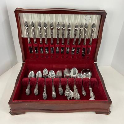 -197- COLLECTIBLE | Assorted Set Of Silver Plate Silverware