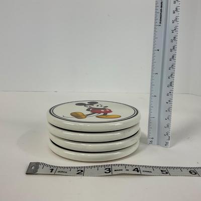 -199- DISHES | Set Of Mickey Mouse Coasters