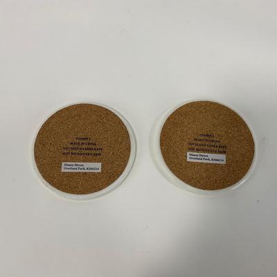 -199- DISHES | Set Of Mickey Mouse Coasters
