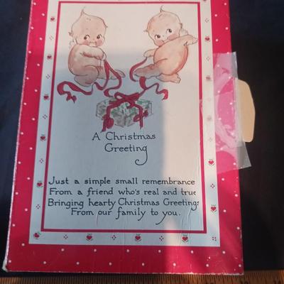 KEWPIE DOLL CARD