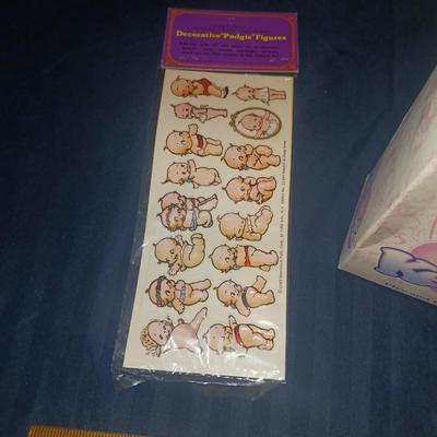 SEALED KEWPIE DOLL AND NEW KEWPIE STICKERS