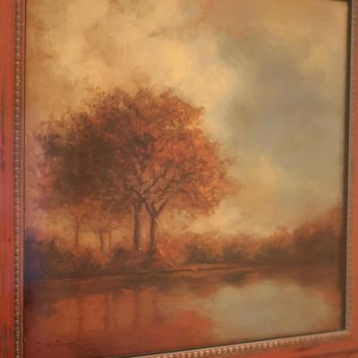 Framed Print of Landscape by Jill McGannon