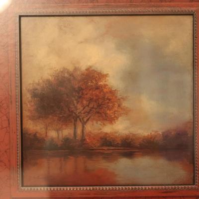 Framed Print of Landscape by Jill McGannon