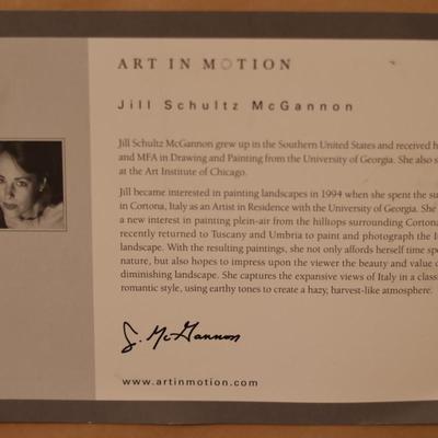 Framed Print of Landscape by Jill McGannon