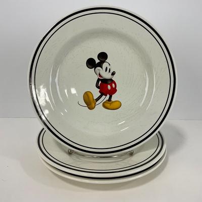 -202- DISHES | Mickey Mouse Set Of Small Plates