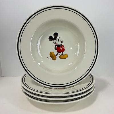 -203- DISHES | Mickey Mouse Set Of Large Bowls