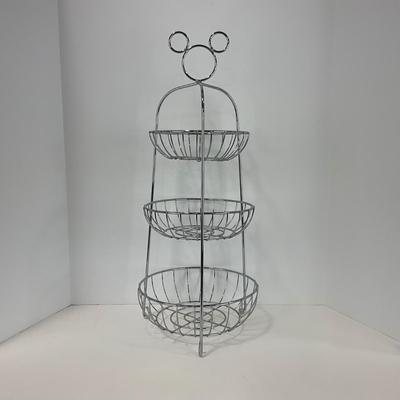 -205- COLLECTIBLE | Mickey Mouse Wire 3 Tier Kitchen Rack