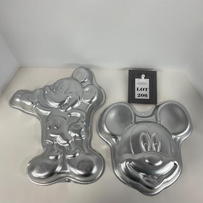 -206- KITCHEN | Mickey Mouse Cake Pans
