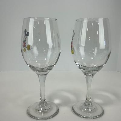 -208- KITCHEN | Mickey Mouse Wine Glasses