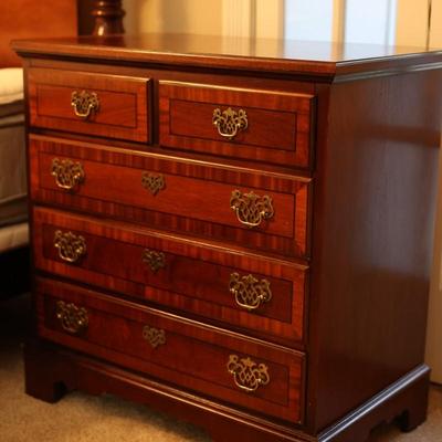 King Four Post Bed Frame & Two Stoneleigh Nightstands (See Description)