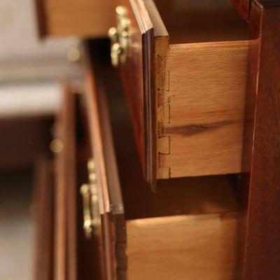 King Four Post Bed Frame & Two Stoneleigh Nightstands (See Description)