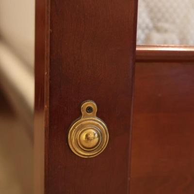 King Four Post Bed Frame & Two Stoneleigh Nightstands (See Description)
