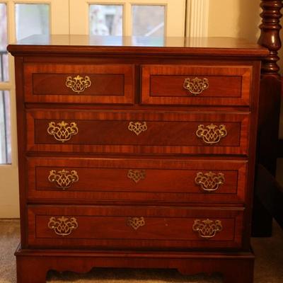 King Four Post Bed Frame & Two Stoneleigh Nightstands (See Description)