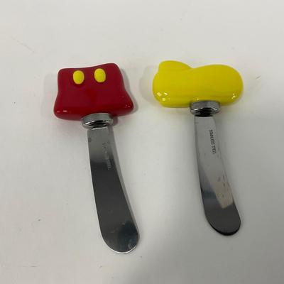 -210- KITCHEN | Mickey Mouse Cheese Spread Set