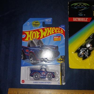 HOT WHEELS AND KENNER BATMOBILES