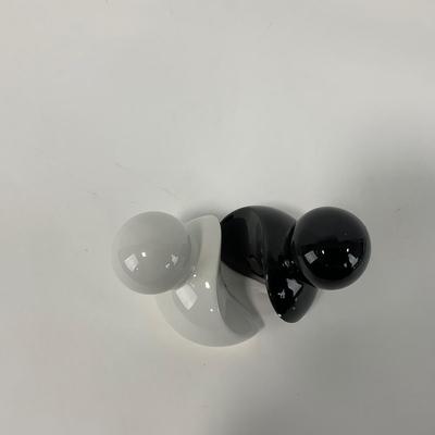-212- KITCHEN | Black & White Mickey Mouse Salt & Pepper Set