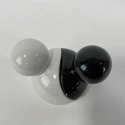 -212- KITCHEN | Black & White Mickey Mouse Salt & Pepper Set
