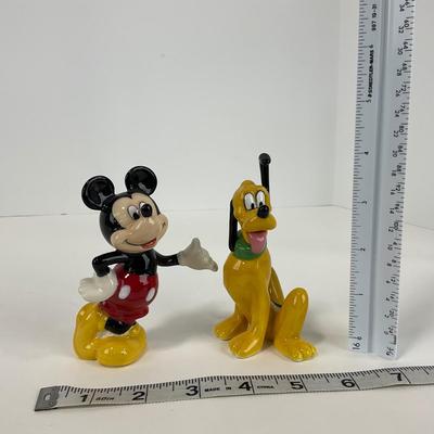 -214- KITCHEN | Mickey Mouse & Pluto Salt & Pepper And Mickey Mug
