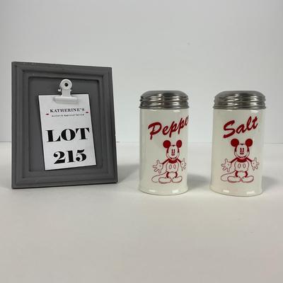 -215- KITCHEN | Mickey Mouse Salt & Pepper Shakers