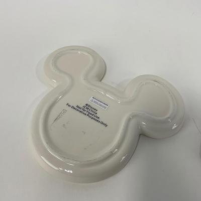 -217- KITCHEN | Mickey Mouse Handmade Spoon & Fork With Tray | Embroidered Mickey Mouse Napkins