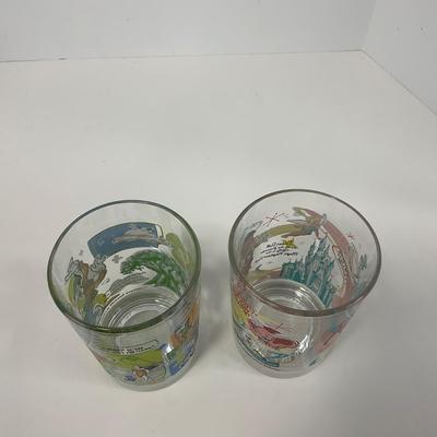 -221- KITCHEN | Disney Set Of MacDonalds Glasses