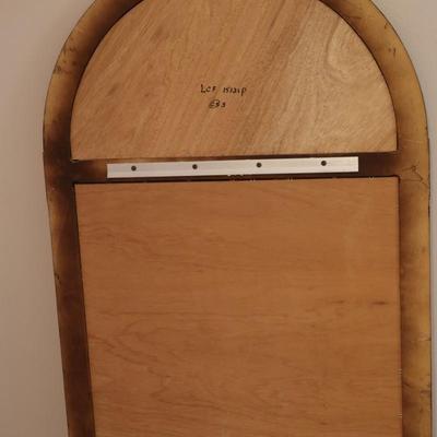Large Round Top Wall Mirror