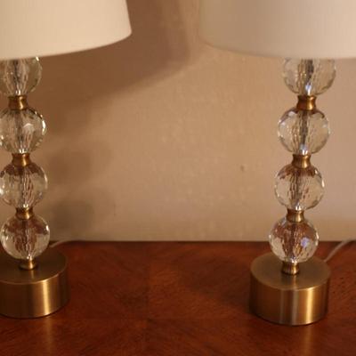 Pair of Elegant Accent Lamps (2)