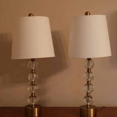 Pair of Elegant Accent Lamps (2)