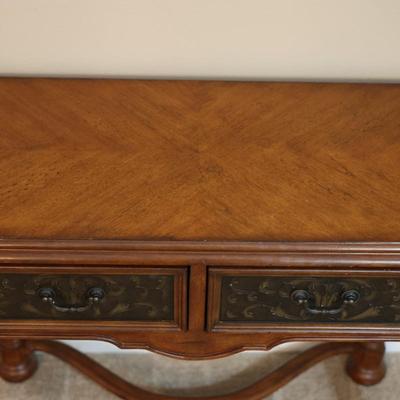 Two Drawer Console Table