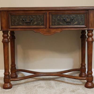 Two Drawer Console Table