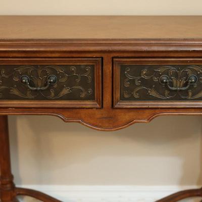 Two Drawer Console Table