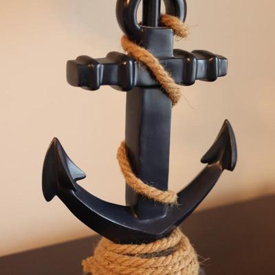 Two Decorative Anchor Lamps