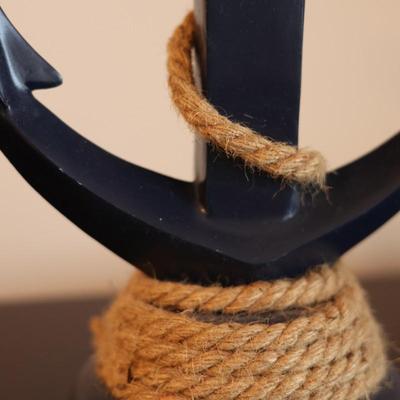 Two Decorative Anchor Lamps