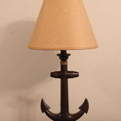 Two Decorative Anchor Lamps