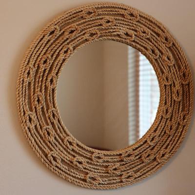 Nautical Rope Mirror Decor