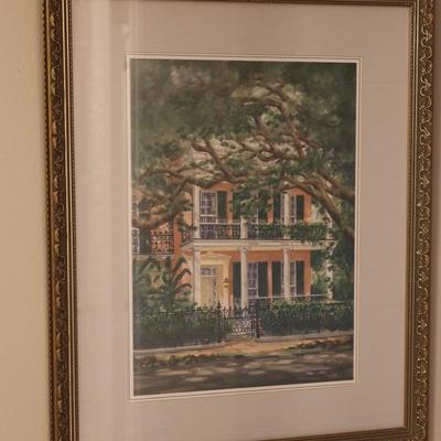 Framed New Orleans Prints by Briant
