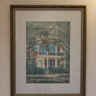 Framed New Orleans Prints by Briant