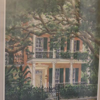 Framed New Orleans Prints by Briant