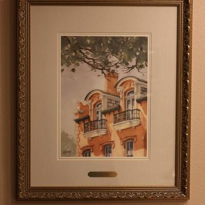 Framed New Orleans Prints by Briant