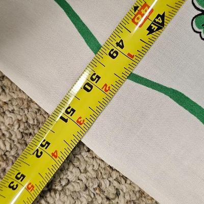 Vintage Irish Table cloth 51" Never used