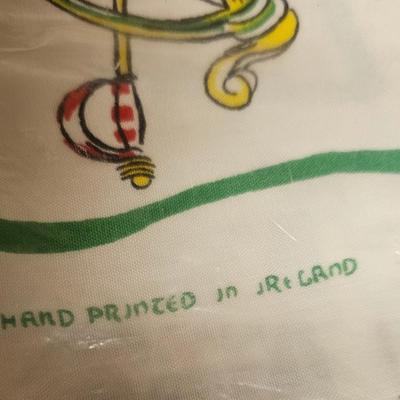 Vintage Irish Table cloth 51" Never used