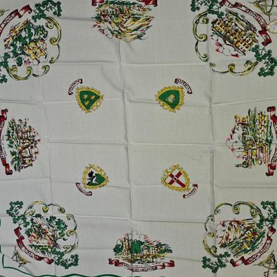 Vintage Irish Table cloth 51" Never used