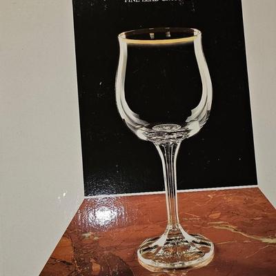 Geneve Bohemia Stemware Bar Glasses 5 styles set of 6 (30 glasses total)