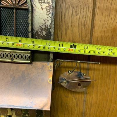 Vintage MCM Curtis Jere Parisian Cafe Building Mixed Metals Wall Sculpture Art