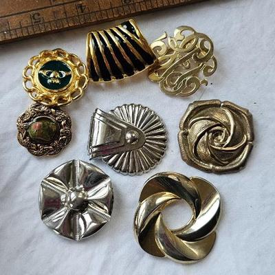 Vintage Scarf Clips