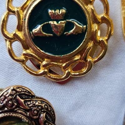 Vintage Scarf Clips