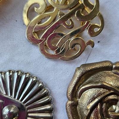 Vintage Scarf Clips