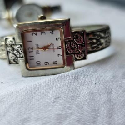 4 vintage Bangle watches lot