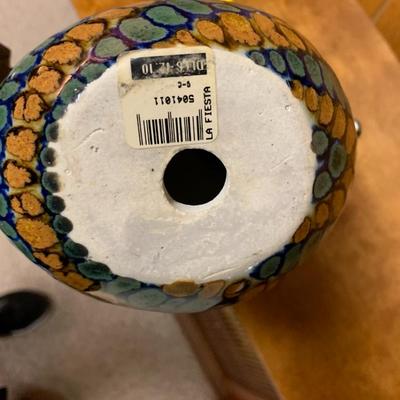 Mexican Folk Pottery Rooster Decor